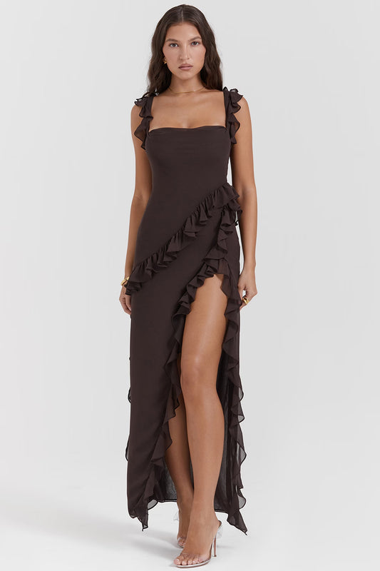 Aria - Ruffle Maxi Dress