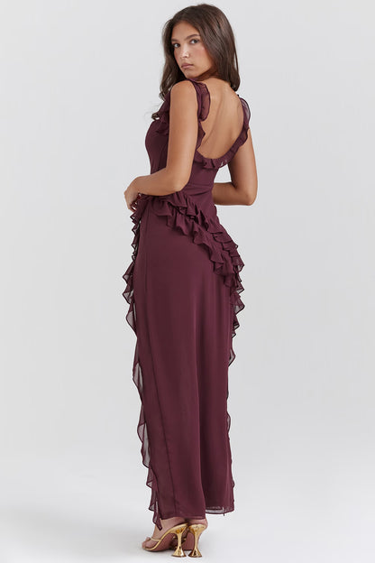 Aria - Ruffle Maxi Dress