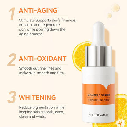 Suero iluminador de piel con vitamina C