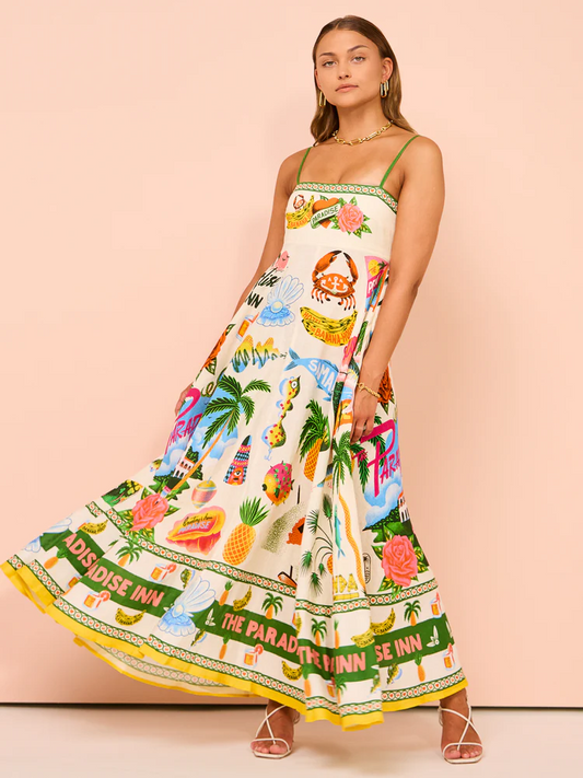 Seraphina Paradise Dress