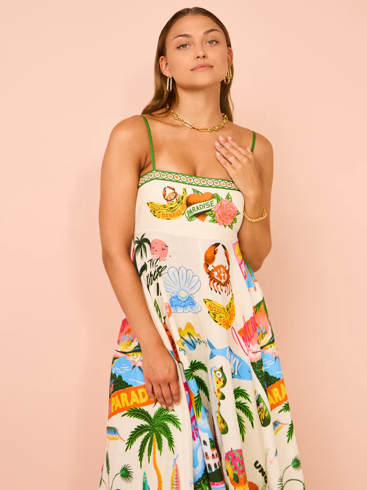 Seraphina Paradise Dress