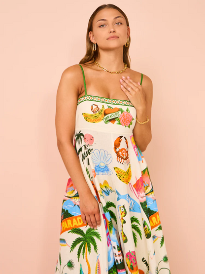 Seraphina Paradise Dress