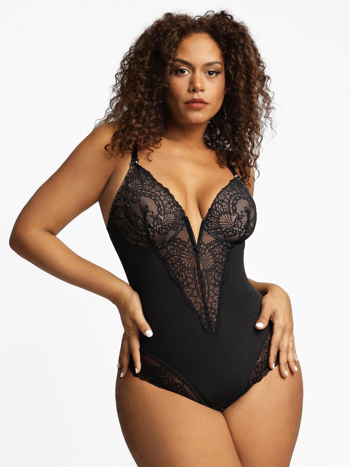 Valentina - Laced Sculpting Bodysuit